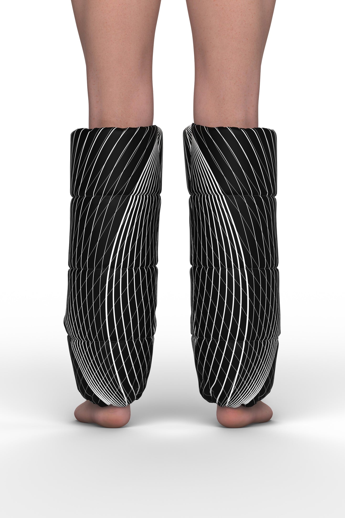 Frequency Legwarmers female_model back