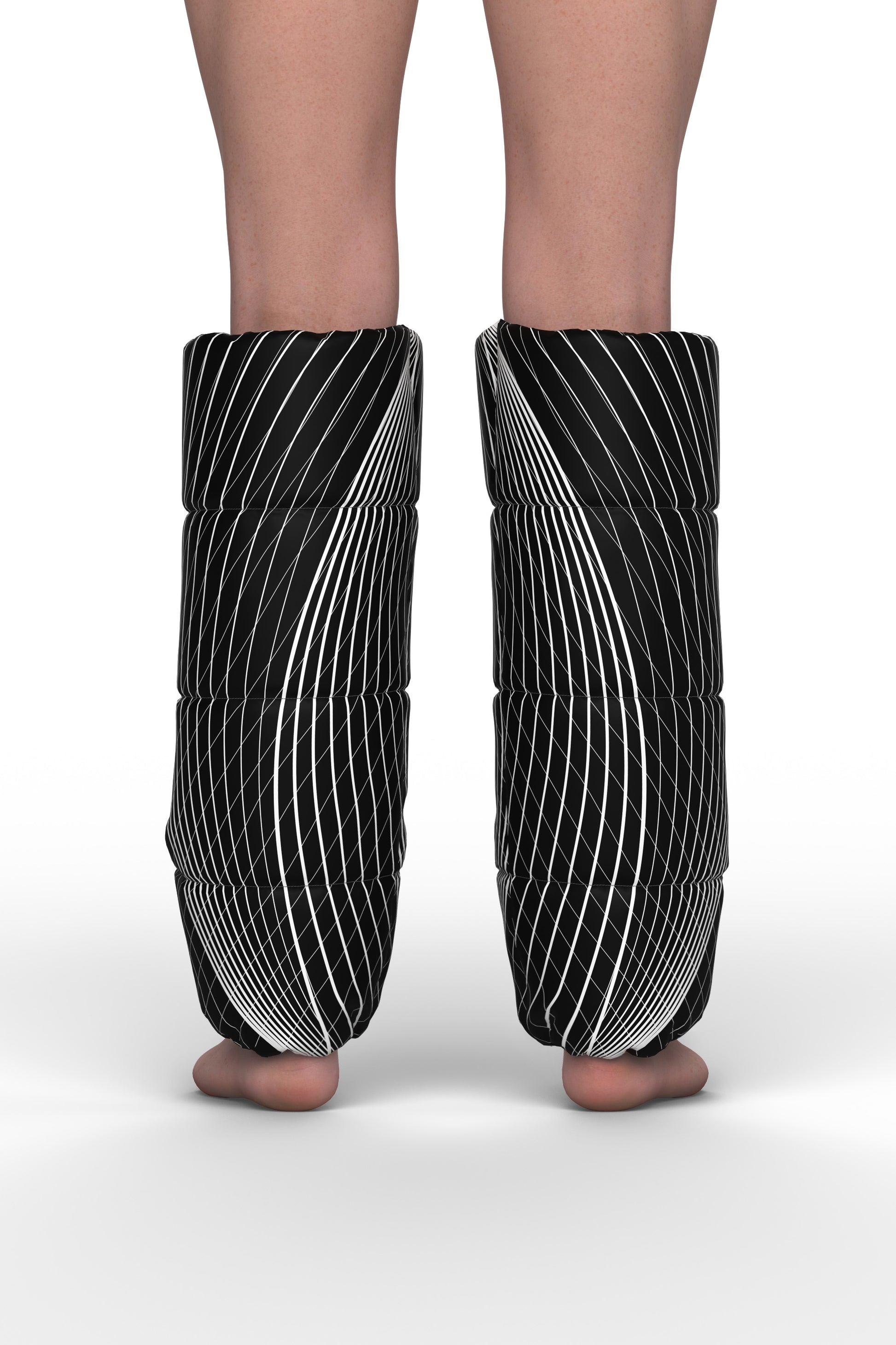 Frequency Legwarmers female_model back