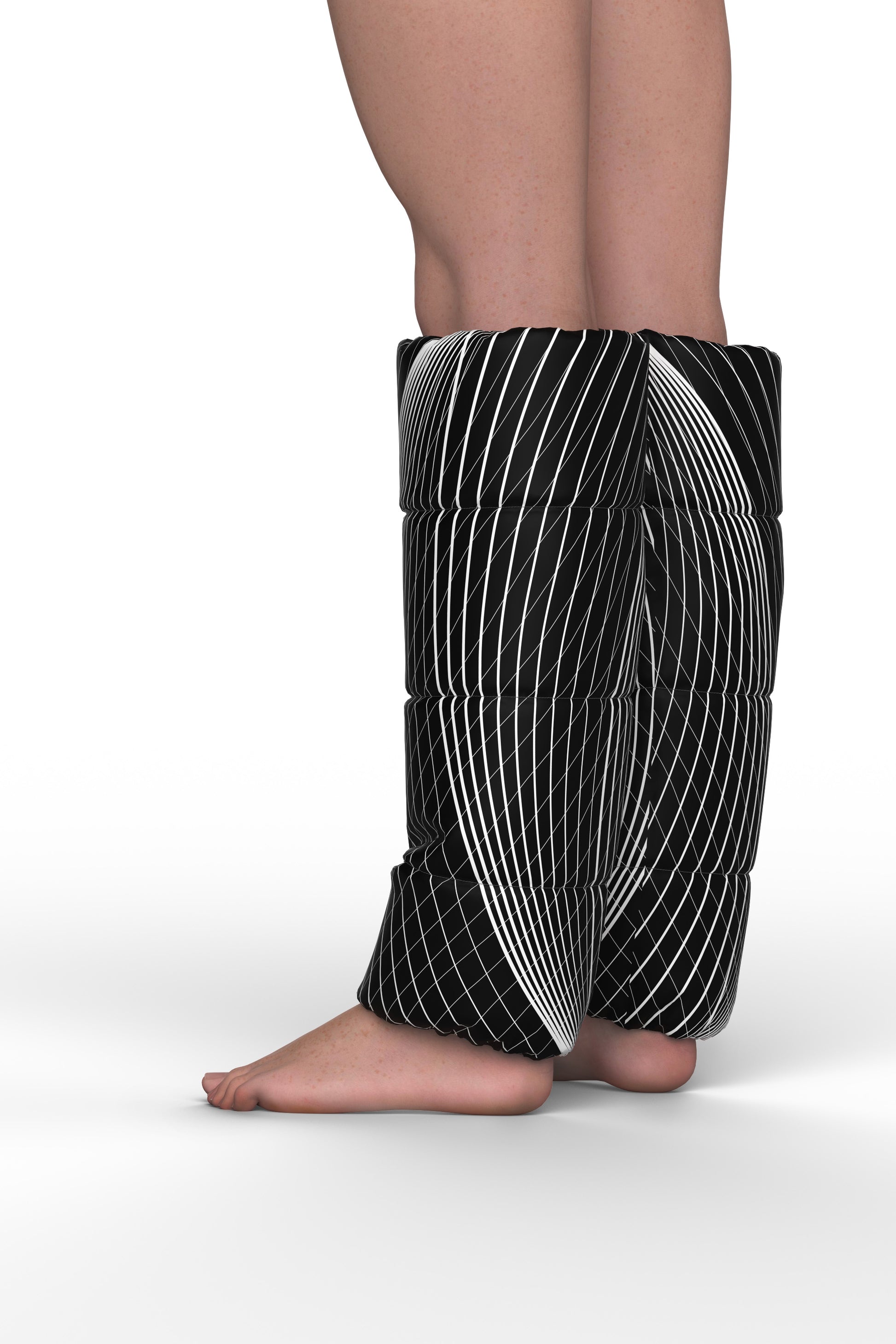 Frequency Legwarmers female_model 3qtr