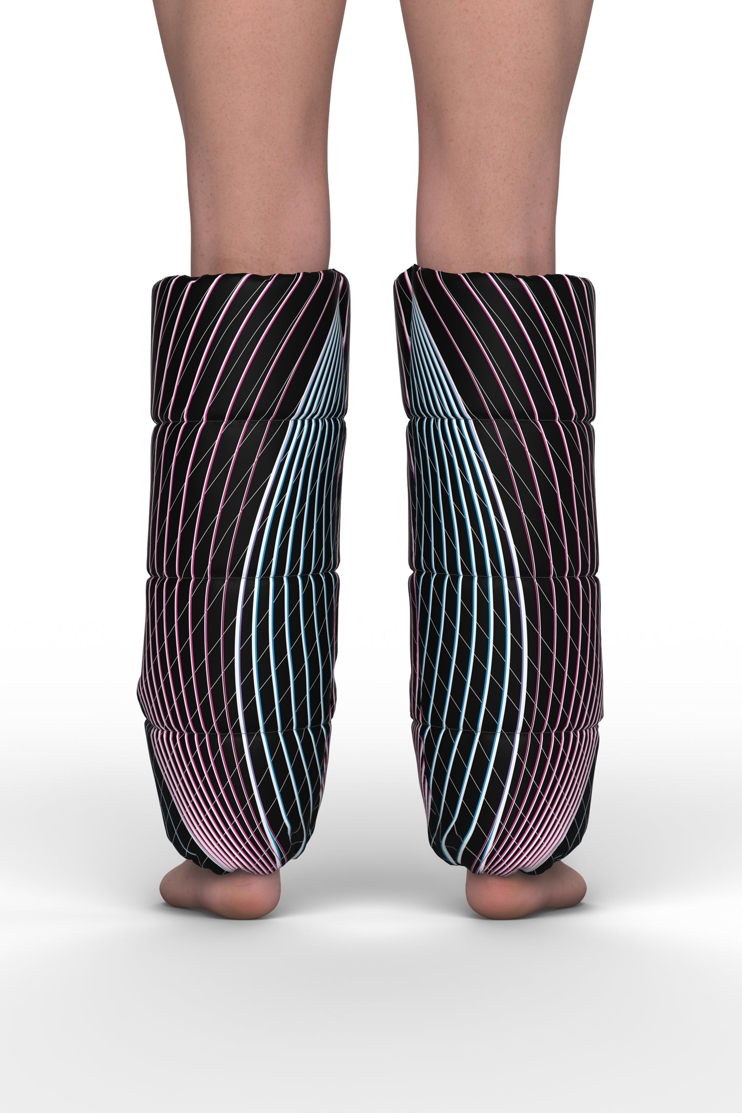 Frequency Legwarmers female_model back