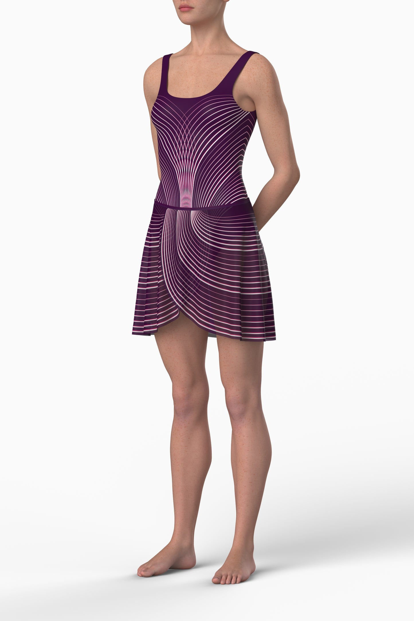 SYNC MINI WRAP SKIRT