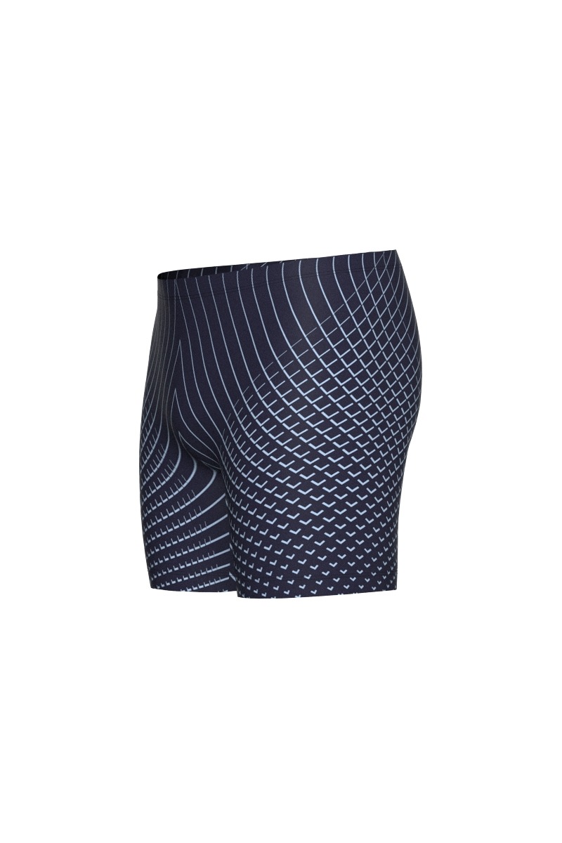 1/4 View - Pulse - Men's ballet shorts, Navy