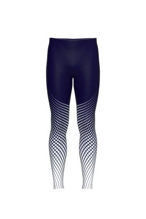 Front View - Men's, Cadence dance tights, Navy